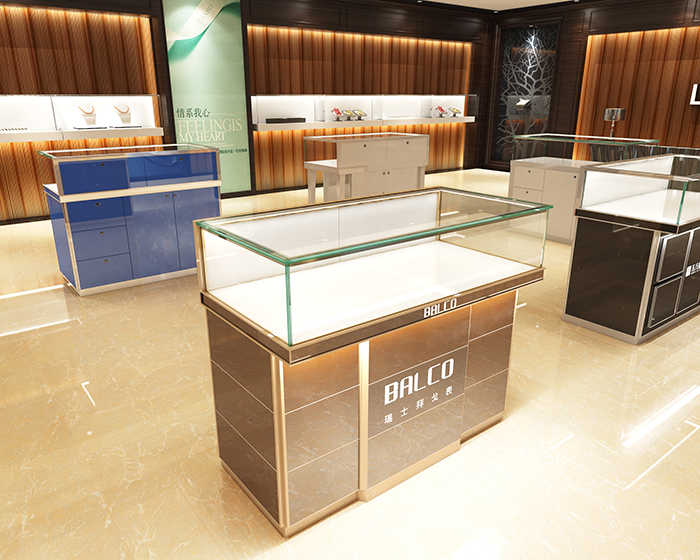 玻璃手表展示柜臺(tái)C款-09