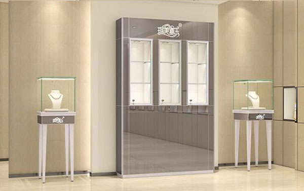 首飾靠墻展示柜 首飾靠墻展示柜