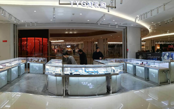 玻璃展示柜定做 玻璃展示柜定做